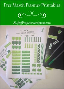 A Life of Projects | Free Printable Planner Stickers